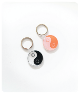 Yin Yang Keychains